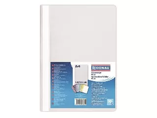 Gyorsfűző, PP, A4, DONAU, szürke