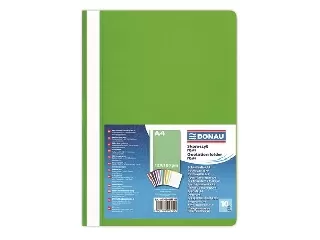 Gyorsfűző, PP, A4, DONAU, zöld