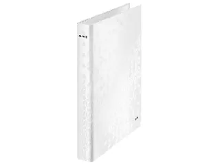 Gyűrűs könyv, 2 gyűrű, D alakú, 40 mm, A4 Maxi, karton, LEITZ