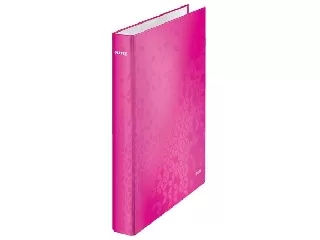 Gyűrűs könyv, 2 gyűrű, D alakú, 40 mm, A4 Maxi, karton, LEITZ