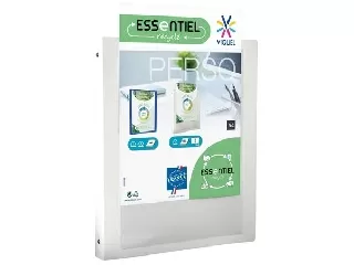 Gyűrűs könyv, panorámás, 4 gyűrű, 25 mm, A4, PP, VIQUEL