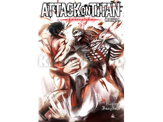 HAJIME ISAYAMA: ATTACK ON TITAN-GYŰJTEMÉNY 4.