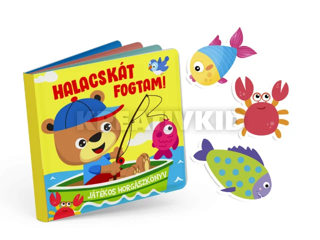HALACSKÁT FOGTAM! - JÁTÉKOS FÜRDŐSKÖNYV