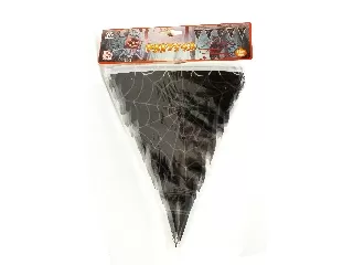 Halloween fűzér pókhálós 3m