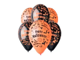 Halloween lufi 30 cm 10 darab/csomag