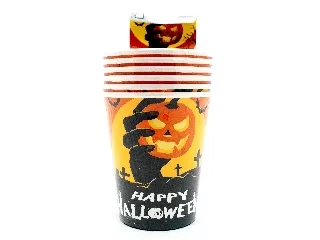 Halloween papírpohár 6db 250ml