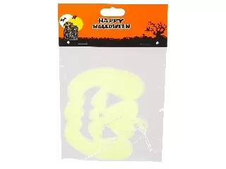 Halloween világító tök 2 db