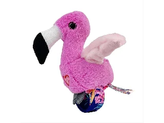 Happy Yappers interaktív plüss - flamingó