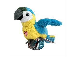 Happy Yappers interaktív plüss - kék arapapagáj