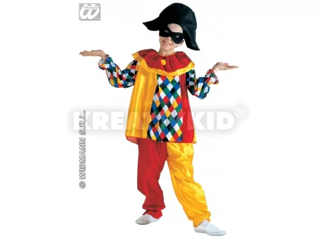 Harlequin bohóc jelmez 140-es méret