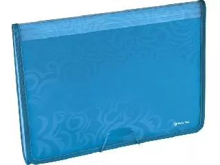 Harmonikamappa, A4, 6 részes, PP, gumis, PANTA PLAST 