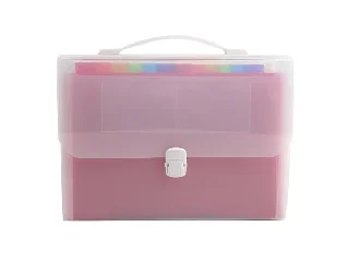 Harmonikatáska, 330x290 mm, PP, 24 rekesz, EXACOMPTA