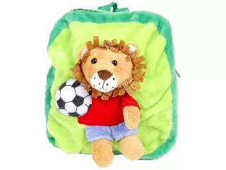 Hátizsák focizó állatokkal