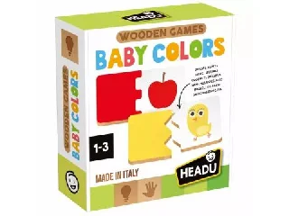 Headu: Montessori Fa oktatójáték babáknak – Színek