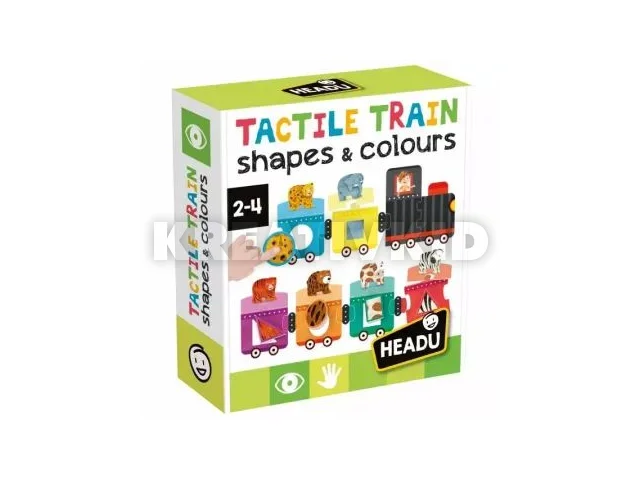 Headu: Tapintsd ki! – Formák és színek tanulóvonat