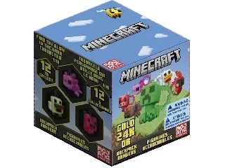 Minecraft hátizsákra akasztható meglepetés figura