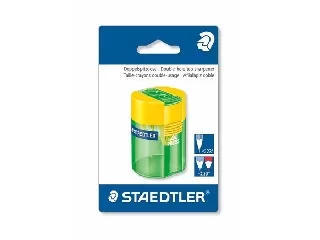 Hegyező kétlyukú - STAEDTLER - zöld