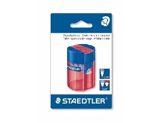 Hegyező kétlyukú - STAEDTLER - piros