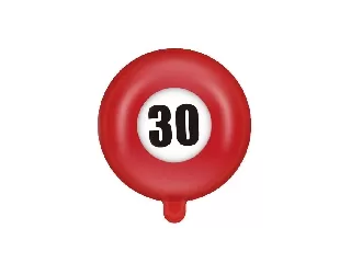 Héliumos fólia számos 30-as 45 cm