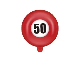 Héliumos fólia számos 50-es 45 cm