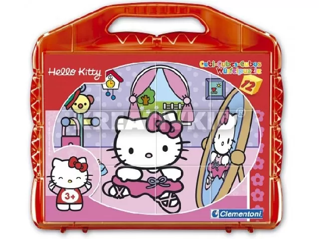 Hello Kitty kocka kirakó 12 db-os