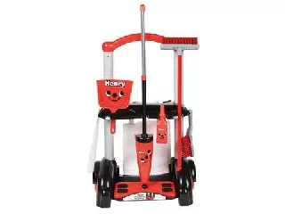 Henry takarító kocsi, 6 részes - piros