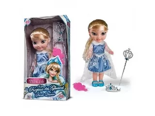 Hercegnő baba - Hókirálynő 25 cm