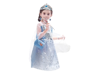 Hercegnő jelmez kiegészítőkkkel - kék