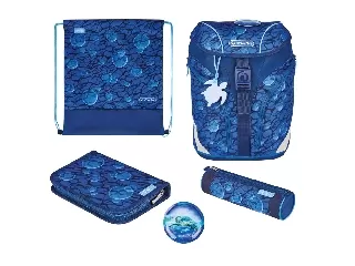 Herlitz Iskolatáska SoftLight GREENline Deep Sea