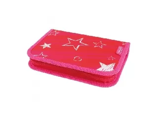 Herlitz Tolltartó üres 2-klapnis Girls Mix Csillag