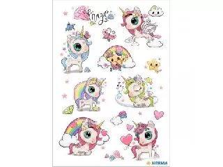 Herma: Elvarázsolt unikornis matricacsomag