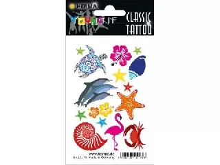 Herma: tengeri állatok tetoválás