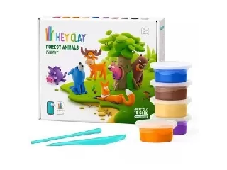 Hey Clay gyurma szett: Erdei állatok