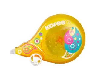 Hibajavító roller, 4,2 mm x 8 m, KORES sárga 