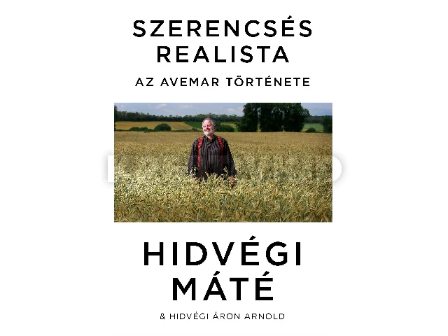 HIDVÉGI MÁTÉ ÉS HIDVÉGI ÁRON ARNOLD: SZERENCSÉS REALISTA - AZ AVEMAR TÖRTÉNETE