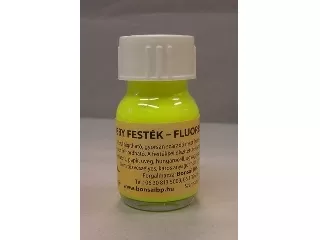 Hobby festék fluoreszkáló 30ml sárga