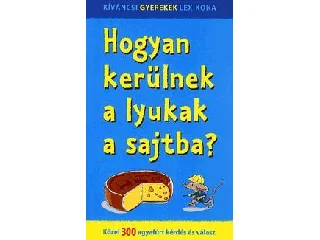 HOGYAN KERÜLNEK A LYUKAK A SAJTBA? - KÖZEL 300 AGYAFÚRT KÉRDÉS ÉS VÁLASZ