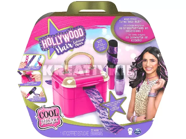 Spin Master Cool Maker - Hollywood Hair Extension Maker hajstúdió készlet