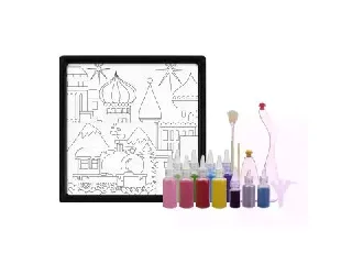 Homokkép készítő készlet - Karnevál