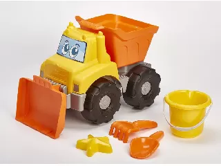 Homokozó szett teherautóval