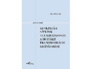 HORVÁTH LÁSZLÓ: AZ OKTATÁSI SZEKTOR ALKALMAZKODÁSA A DIGITÁLIS TRANSZFORMÁCIÓ KIHÍVÁSAIHOZ