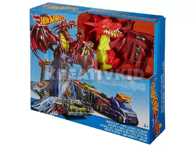 Hot Wheels - Sárkányzúzó pályaszett