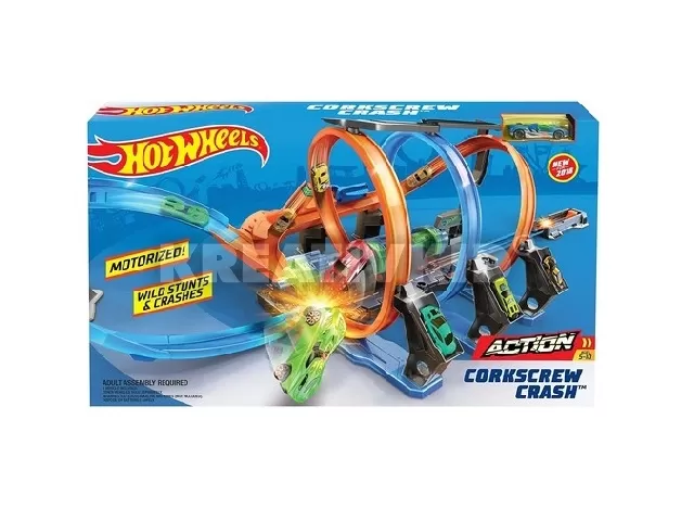 Hot Wheels - Spirál versenypálya