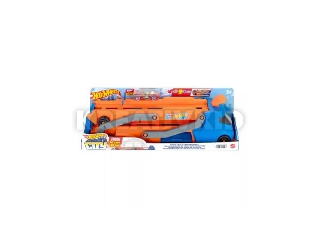 Hot Wheels: Autószállító 8 db kisautóval