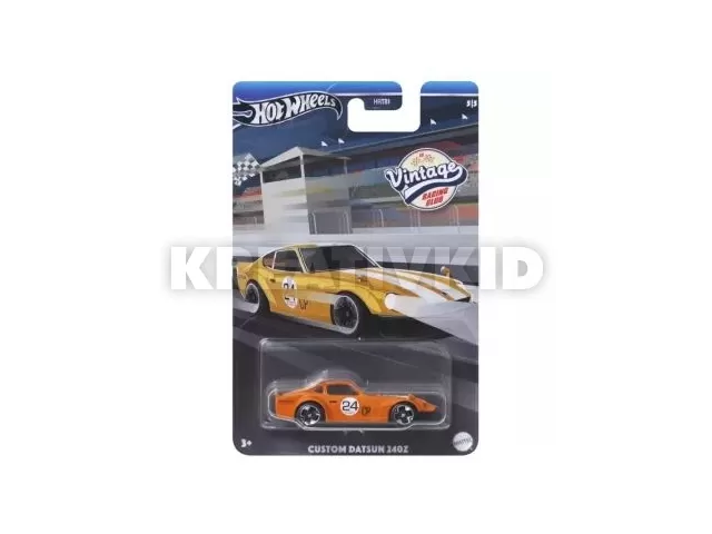 Hot Wheels: Custom Datsun 240Z vintage kisautó, 1:64