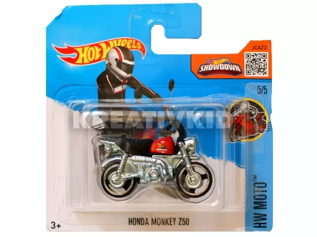 Hot Wheels Honda Monkey Z50 1:64 kisautó