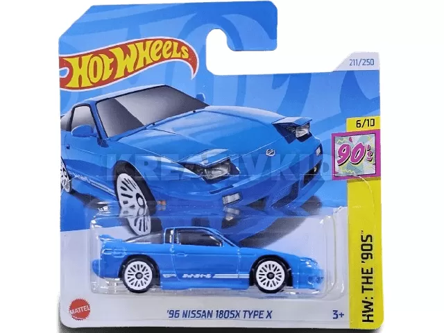 Hot Wheels HW The \'90S kisautó 1:641996 Nissan 180SX Type X