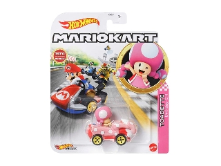 Hot Wheels Mario Kart karakter kisautó -Toadette 