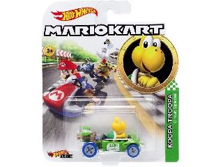 Hot Wheels Mario Kart karakter kisautó -Koopa Troopa Circuit Special 