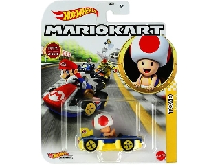 Hot Wheels Mario Kart karakter kisautó -Toad 
